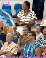 Oficina do Projeto Câmara Mais aborda fala sobre os direitos da pessoa idosa